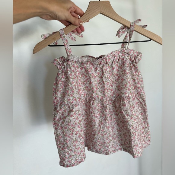 NWT flower strap top for little girls - Picture 2 of 5